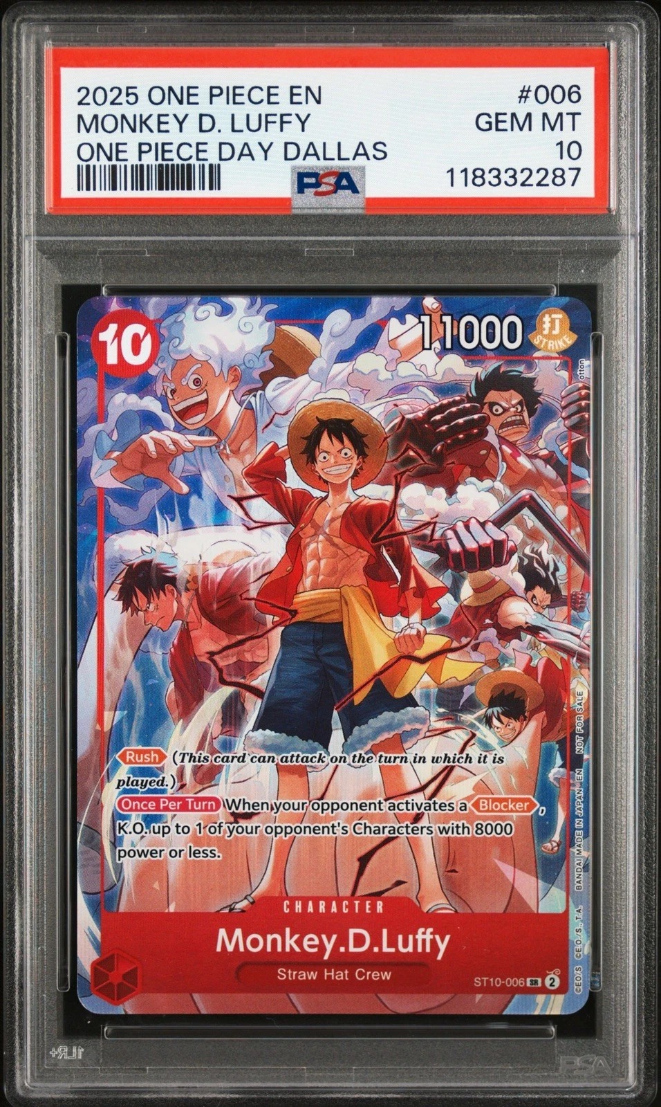 One Piece Slab Silver
